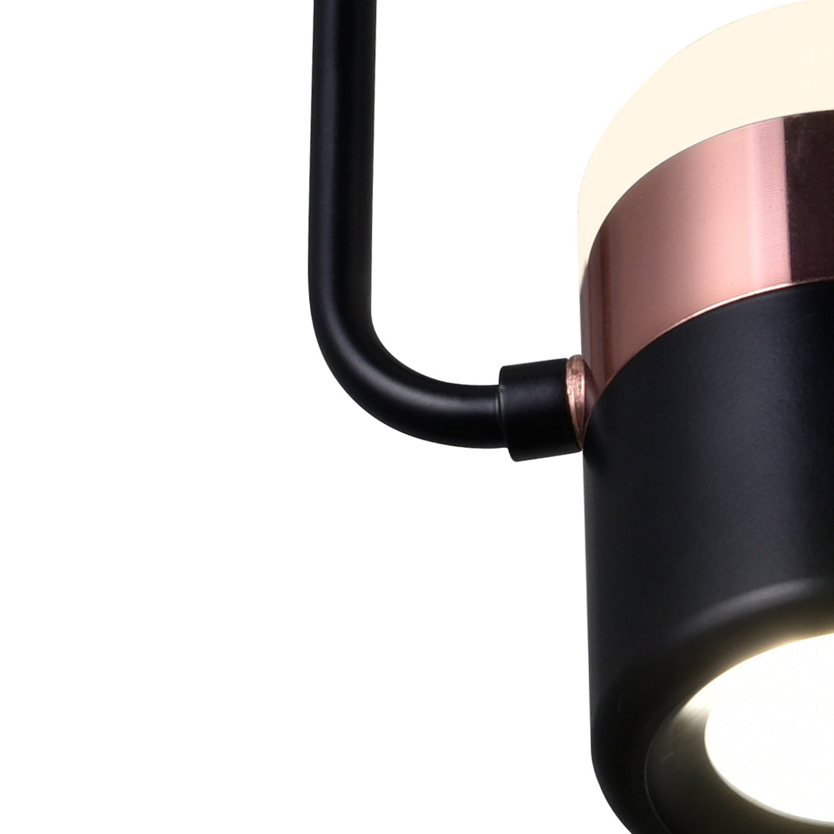 Moxie LED Down Mini Pendant Light With Black Finish