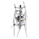 Icicle 3 Light 11in Chrome Wall Light