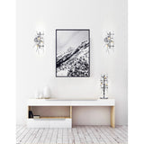 Icicle 3 Light 11in Chrome Wall Light
