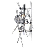 Icicle 3 Light 11in Chrome Wall Light