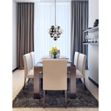 Pallocino 8 Light 16in Chrome Chandelier