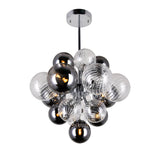 Pallocino 8 Light 16in Chrome Chandelier