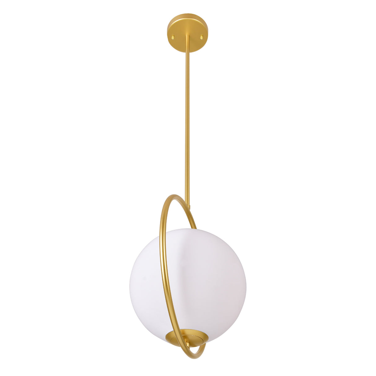 Celeste 1 Light 14in Medallion Gold Mini Pendant
