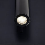 Private I Integrated LED Adjustable Square Matte Black Wall Sconce