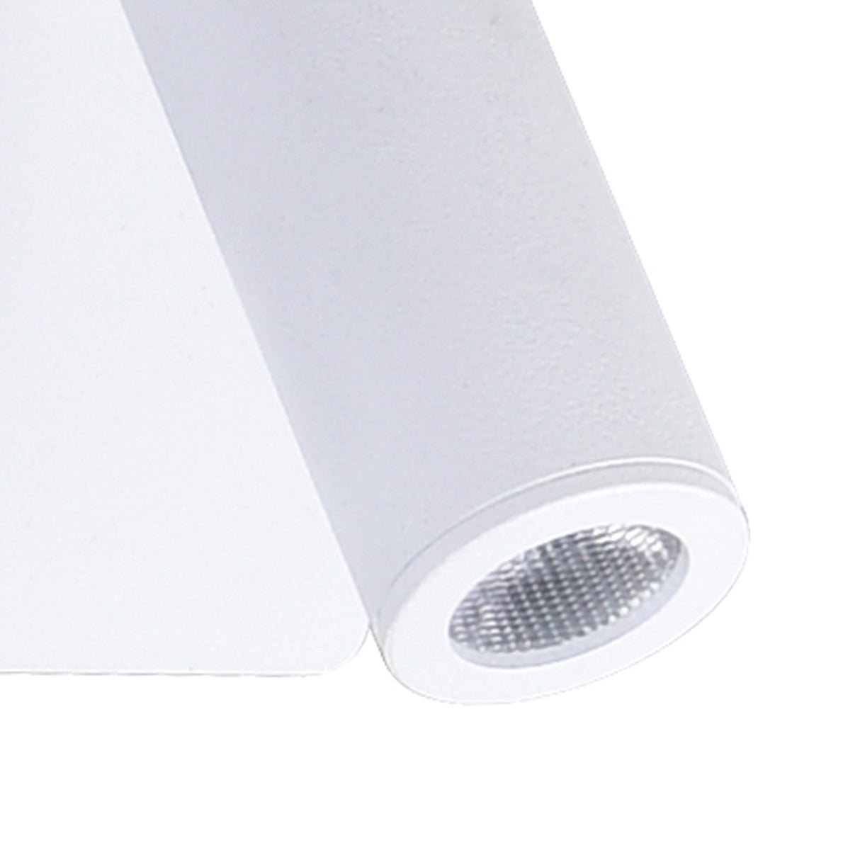 Private I Integrated LED Adjustable Square Matte White Wall Sconce