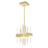 Millipede Integrated LED Satin Gold Mini Pendant