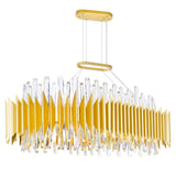 Cityscape 20 Light 39in Satin Gold Chandelier