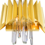 Cityscape 5 Light 13in Satin Gold Wall Sconce