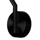 Flute 1 Light LED Wall Sconce With Black Finish