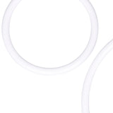 Hoops Integrated LED 23in 5 Ring Black Chandelier