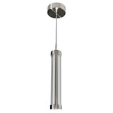 Neva Integrated LED 3in Satin Nickel Pendant