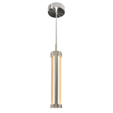 Neva Integrated LED 3in Satin Nickel Pendant