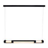 Neva Integrated LED 36in Black Chandelier