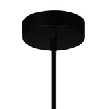 Oskil Integrated LED 43in Black Chandelier