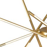 Oskil Integrated LED 43in Satin Gold Chandelier