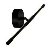 Oskil Integrated LED 24in Black Vanity Light