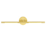 Oskil Integrated LED 24in Satin Gold Vanity Light