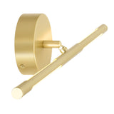 Oskil Integrated LED 24in Satin Gold Vanity Light