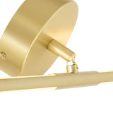 Oskil Integrated LED 24in Satin Gold Vanity Light