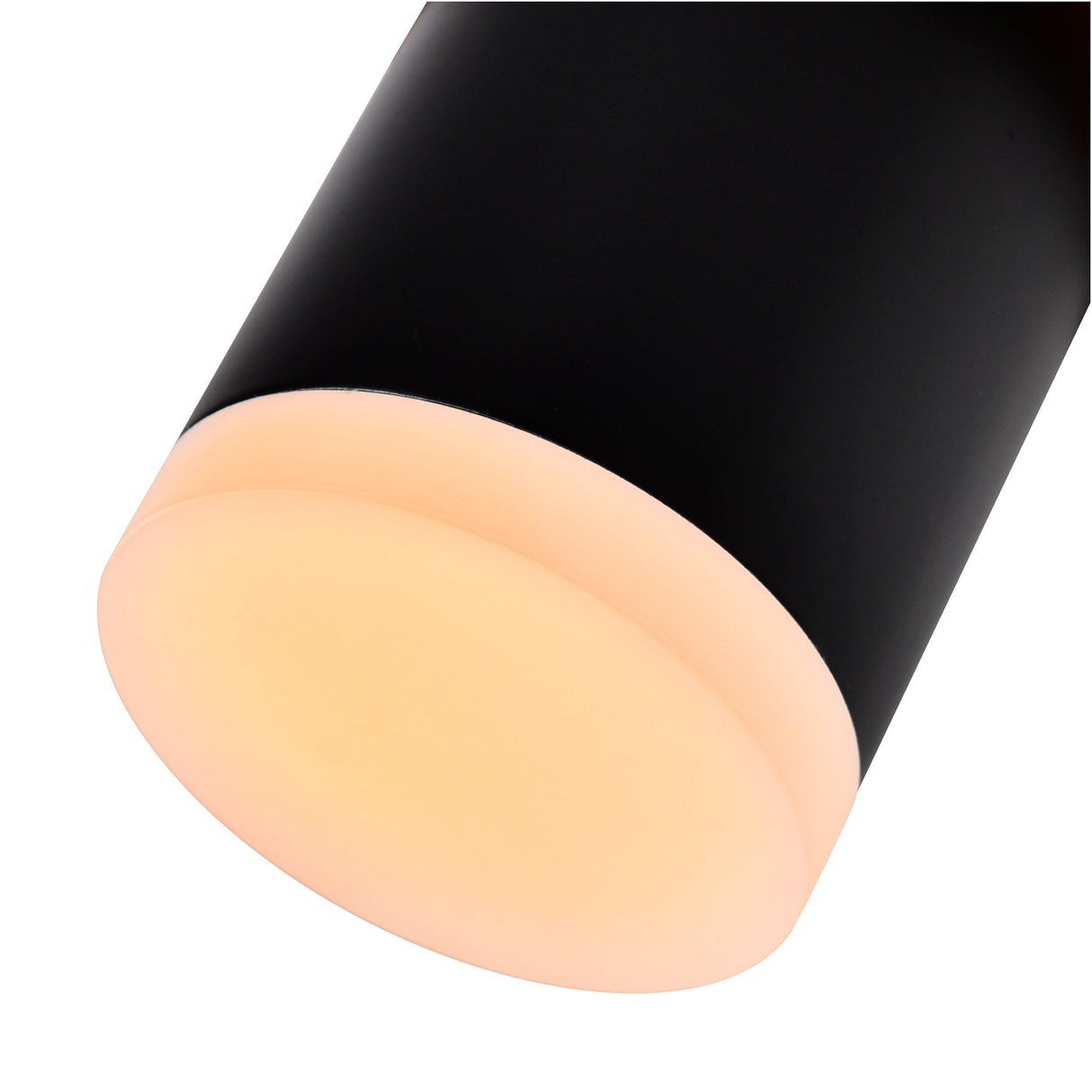 Lena Integrated LED 5in Black Mini Pendant