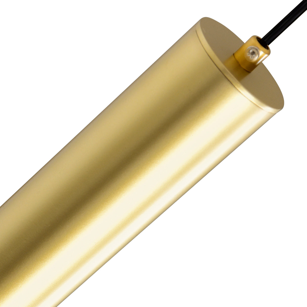 Lena Integrated LED 5in Satin Gold Mini Pendant