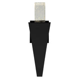 Catania Integrated LED 5in Black Wall Light