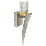 Catania Integrated LED 5in Satin Nickel Wall Light