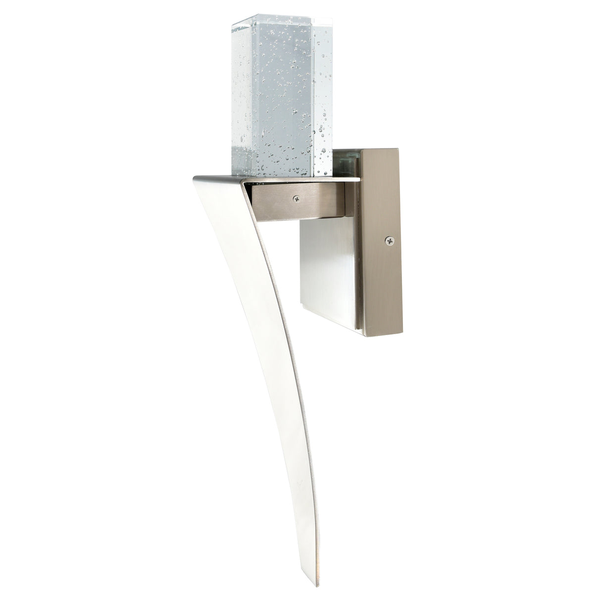 Catania Integrated LED 5in Satin Nickel Wall Light