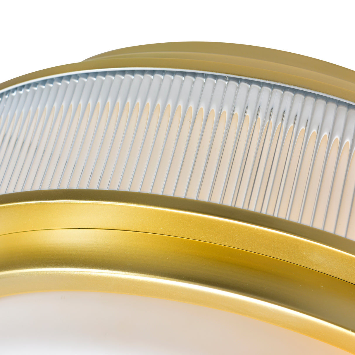 Valdivia 4 Light 18in Satin Gold Flush Mount