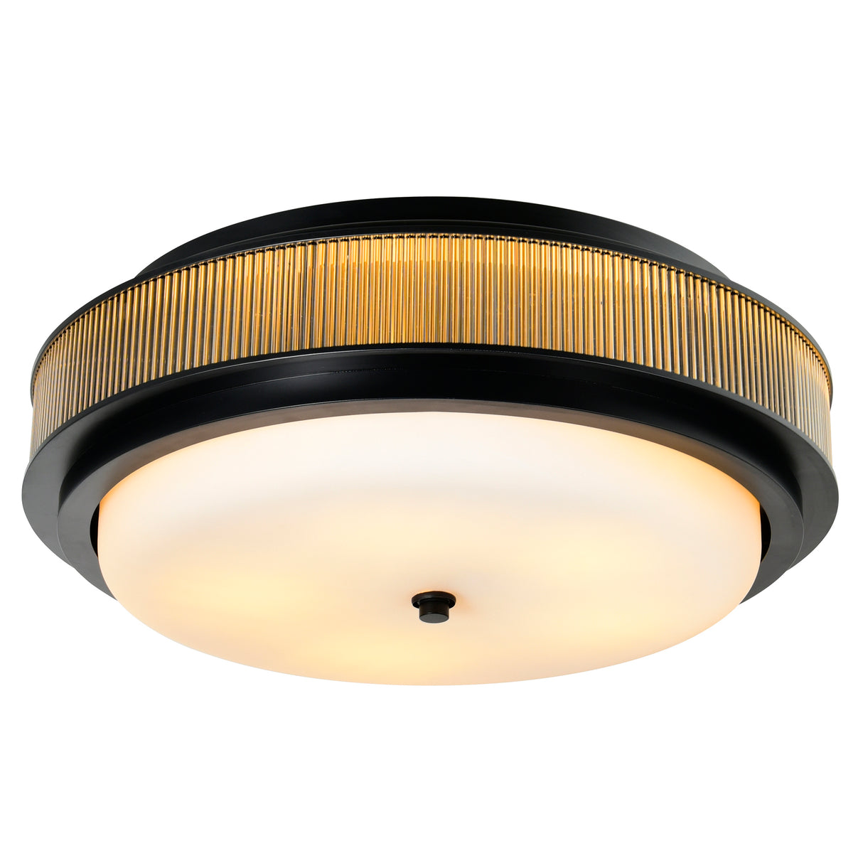 Valdivia 5 Light 22in Black Flush Mount