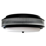 Valdivia 5 Light 22in Black Flush Mount