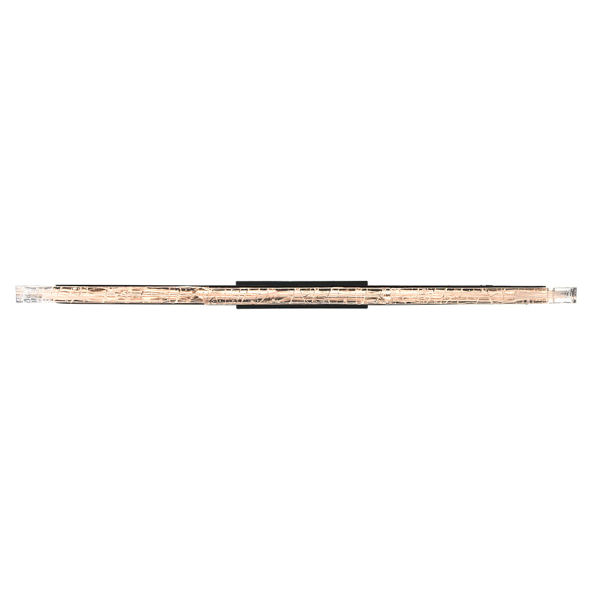 Valira Integrated LED 48in Black Chandelier with Handcrafted Glass