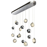 Salvador Integrated LED 40in Polished Nickel Chandelier