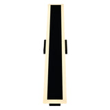 Malibu Integrated LED 40in Black Outdoor Wall Light