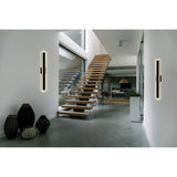 Malibu Integrated LED 40in Black Outdoor Wall Light