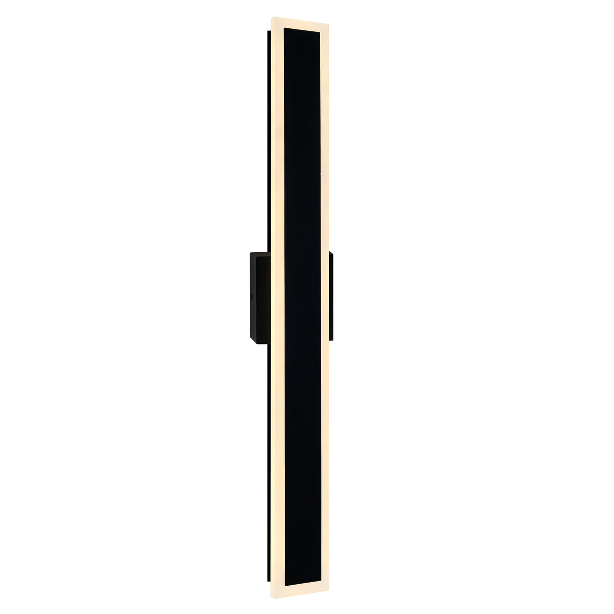 Malibu Integrated LED 40in Black Outdoor Wall Light