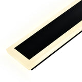 Malibu Integrated LED 59in Black Outdoor Wall Light