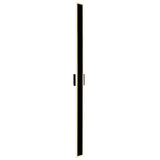 Malibu Integrated LED 80in Black Outdoor Wall Light