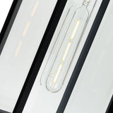 Windsor 1 Light Black Outdoor Pendant