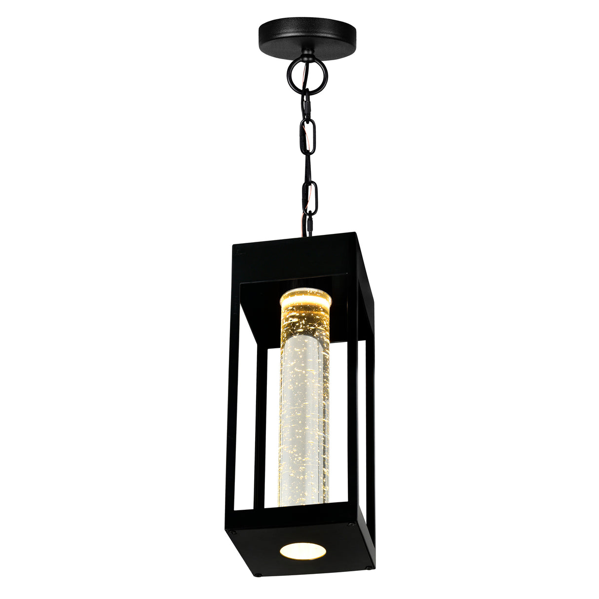 Rochester Integrated LED Black Outdoor Pendant