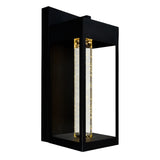 Rochester Integrated LED 15in Black Outdoor Wall Light
