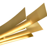 Candora Integrated LED 50in Brass Chandelier