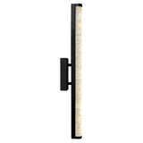 Fiji Integrated LED 24in Black Outdoor Wall Light