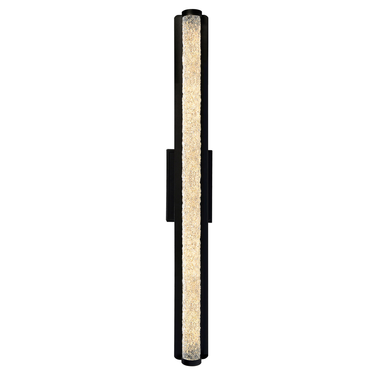 Fiji Integrated LED 24in Black Outdoor Wall Light