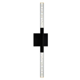 Dragonswatch Integrated LED 26in Black Vanity Light