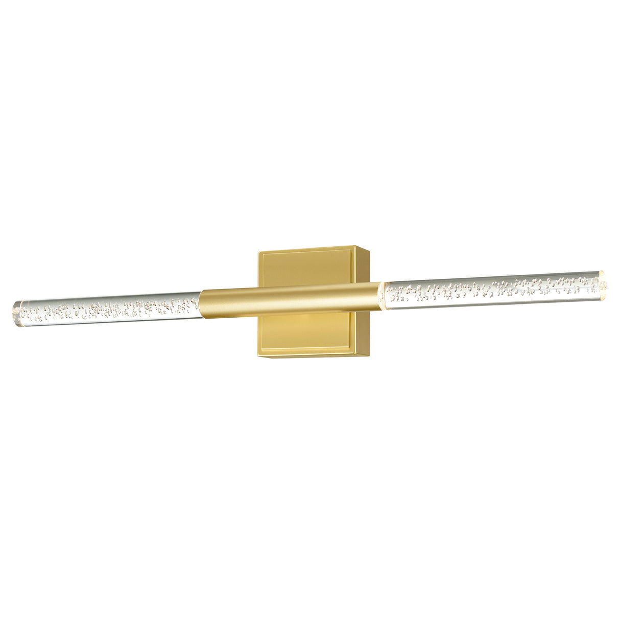 Dragonswatch Integrated LED 26in Satin Gold Vanity Light