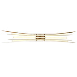 Solara Integrated LED 50in Brass Chandelier