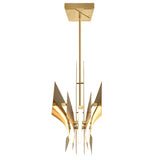 Solara Integrated LED 72in Brass Chandelier