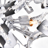 Swivel 18 Light 29in Chrome Chandelier