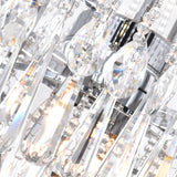 Vast 13 Light Down Chandelier With Chrome Finish